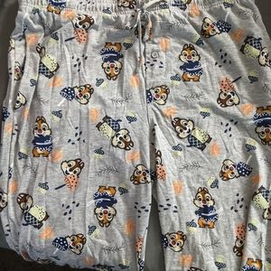 Disney Chip and Dale Pajama pants